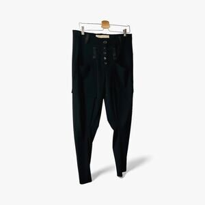 Girbaud “Cravatakiller” Pants Black – Archival Y2K Drop Crotch Trousers